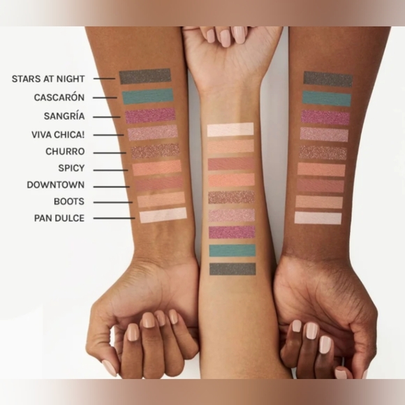 5/75$ CHICA BEAUTY Mini Fiesta Eyeshadow Palette - Picture 3 of 15